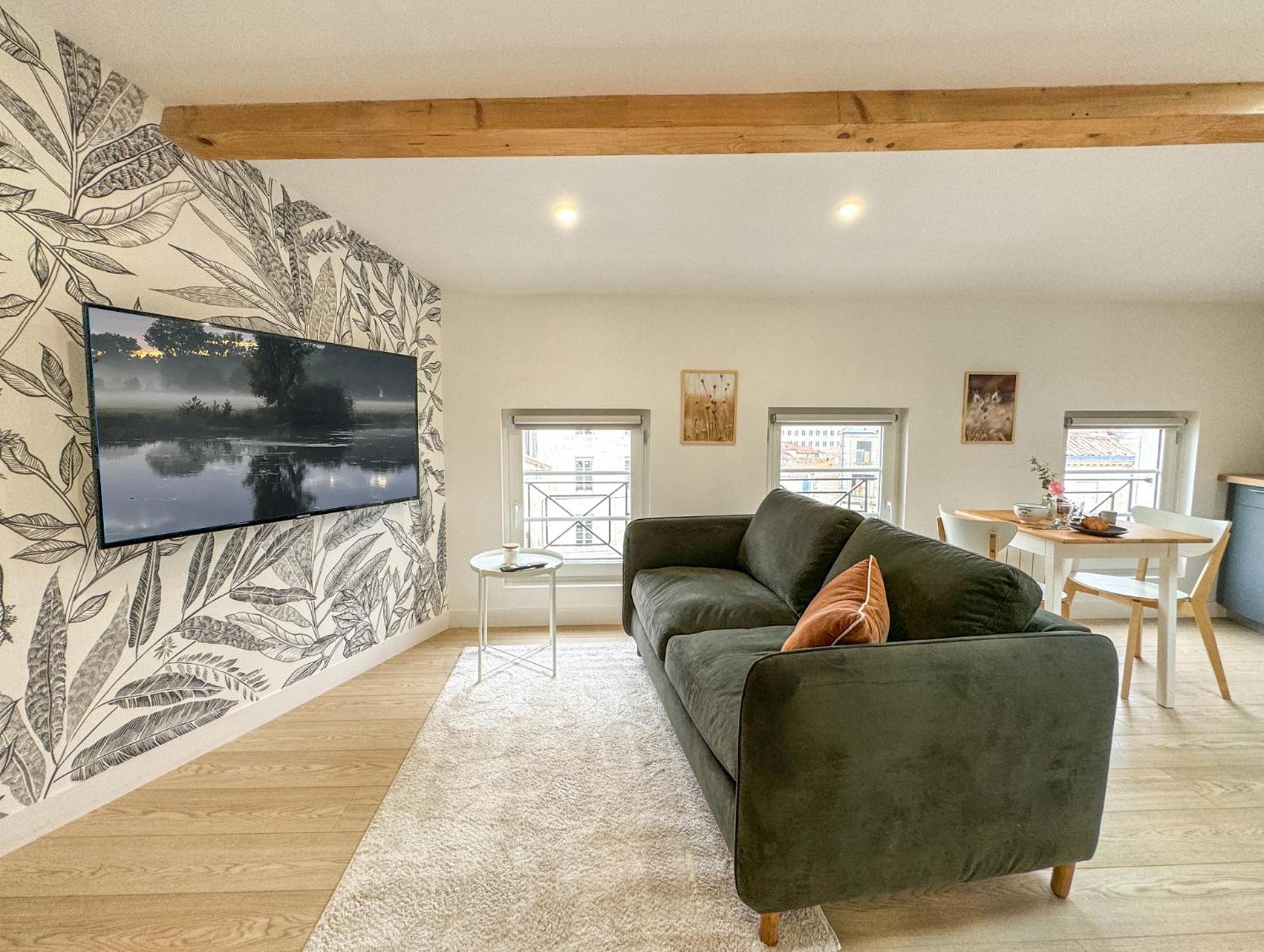 Cozy Niort Apartment ภายนอก รูปภาพ